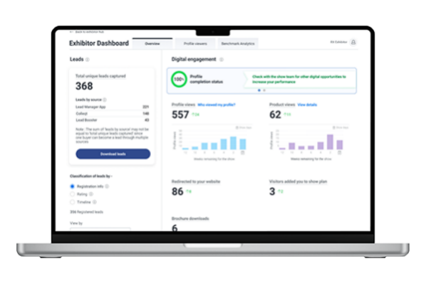 Exhibitor Dashboard