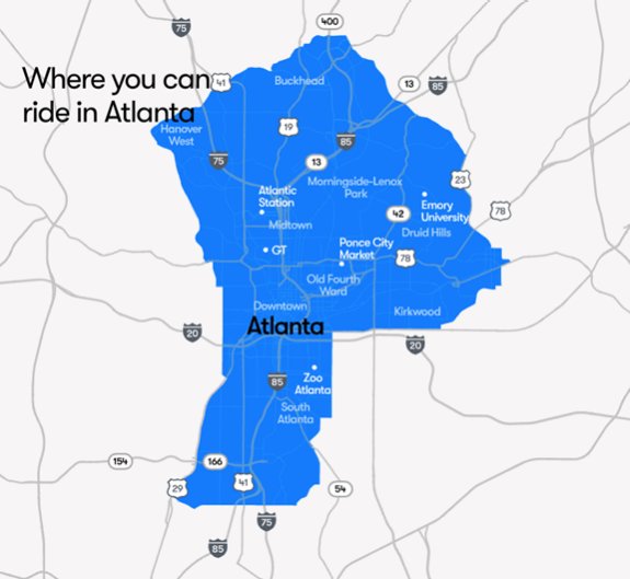 Location for Uber map